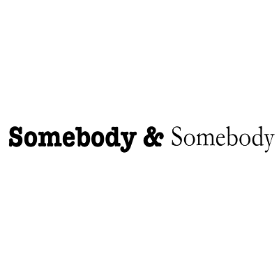 Somebody&Somebody